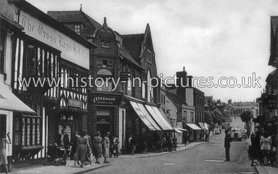 High Street, Saffron Walden, Essex. c.1940's